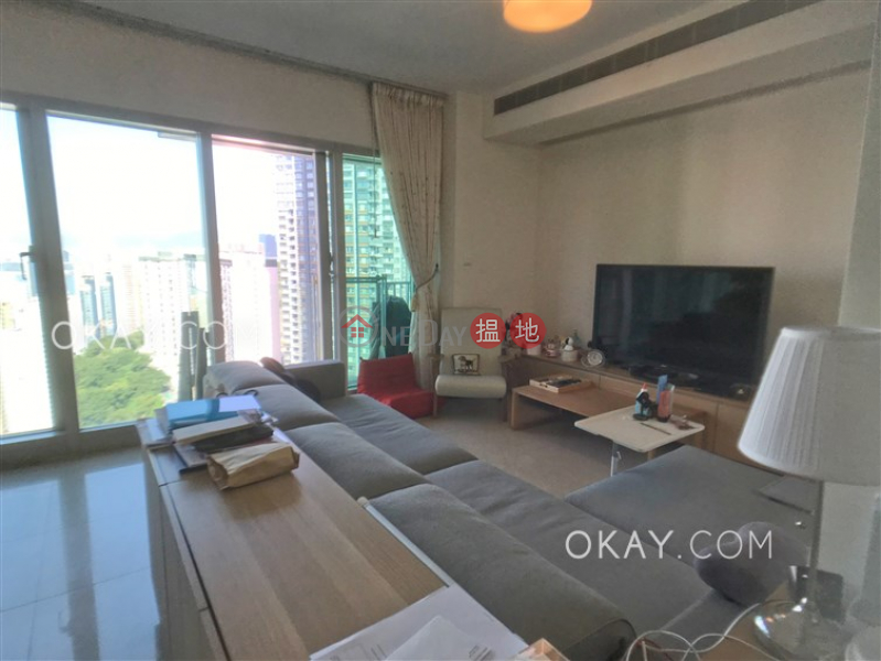 Lovely 3 bedroom with harbour views, balcony | Rental | The Legend Block 1-2 名門1-2座 Rental Listings