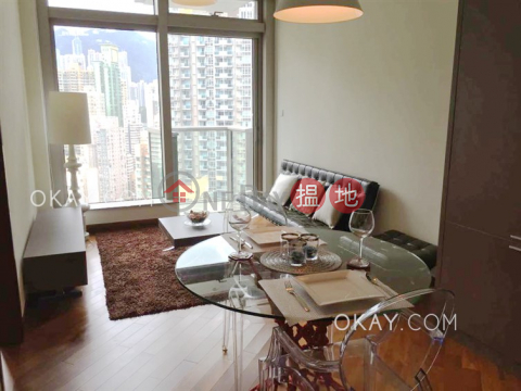 Stylish 1 bedroom on high floor with balcony | For Sale | The Avenue Tower 2 囍匯 2座 _0