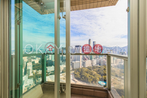 Stylish 3 bed on high floor with sea views & balcony | For Sale | Tower 2 The Victoria Towers 港景峯2座 _0