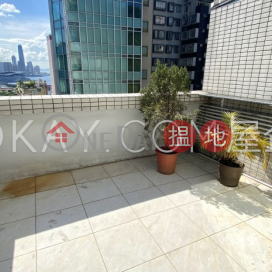 Unique 3 bedroom on high floor with terrace | For Sale | Dragon View Garden 龍景花園 _0