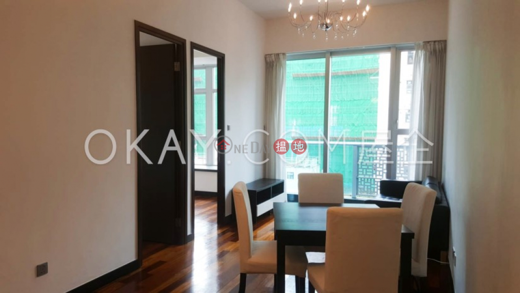 Unique 2 bedroom with balcony | Rental, J Residence 嘉薈軒 Rental Listings | Wan Chai District (OKAY-R6771)