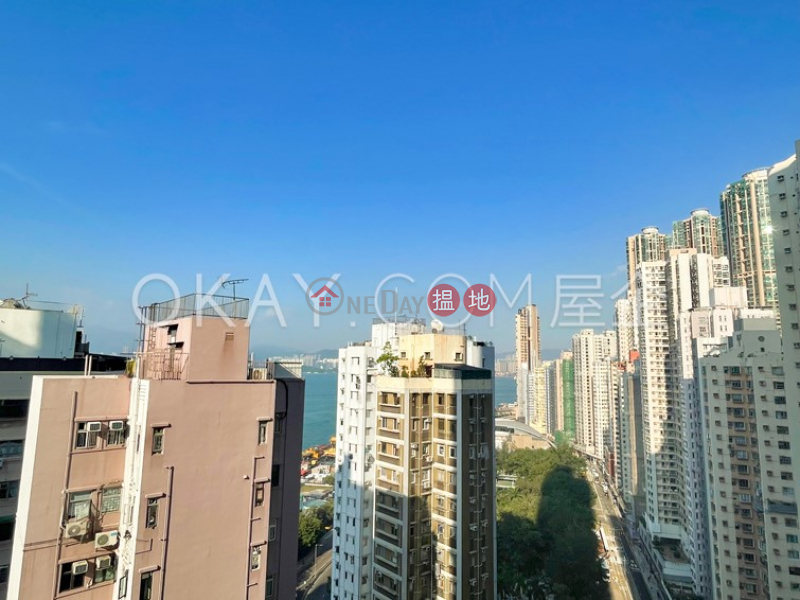 Popular 3 bed on high floor with sea views & balcony | Rental 18 Catchick Street | Western District, Hong Kong | Rental, HK$ 28,000/ month