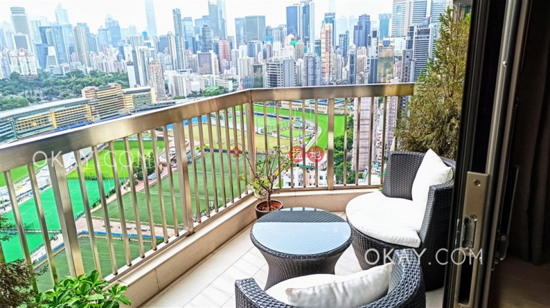 Property Search Hong Kong | OneDay | Residential, Rental Listings Efficient 3 bed on high floor with racecourse views | Rental