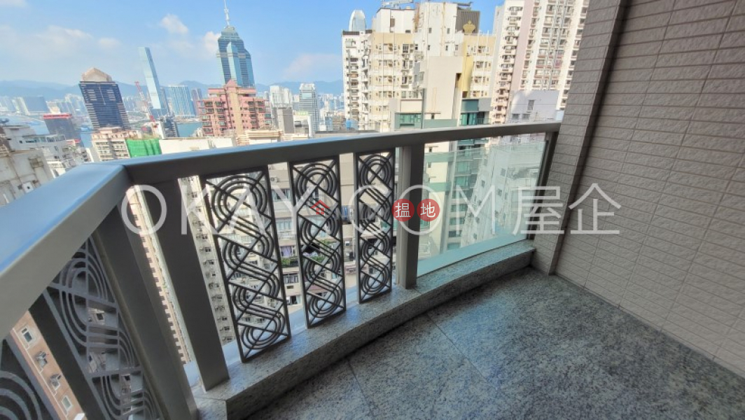 Rare 3 bedroom on high floor with sea views & balcony | Rental | No 31 Robinson Road 羅便臣道31號 Rental Listings