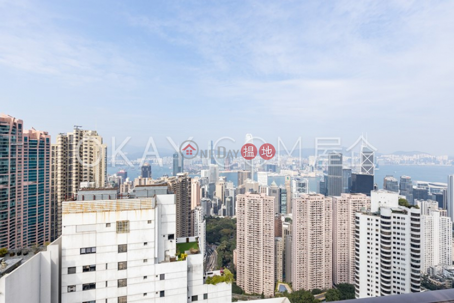 Rare 4 bed on high floor with harbour views & rooftop | Rental | 3 Tregunter Path | Central District | Hong Kong | Rental | HK$ 512,000/ month