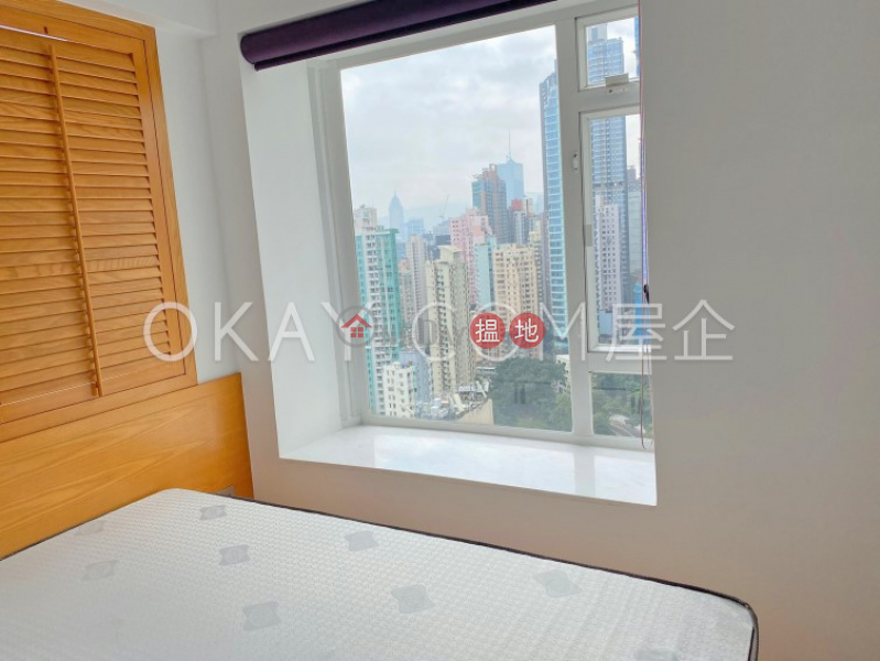 Gorgeous 1 bed on high floor with sea views & rooftop | Rental | Golden Lodge 金帝軒 Rental Listings