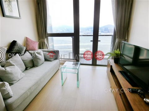 Rare 2 bed on high floor with harbour views & balcony | Rental | SOHO 189 西浦 _0