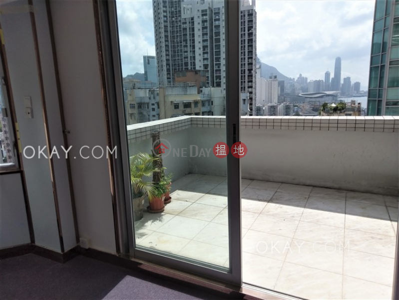 Lovely 3 bedroom on high floor with terrace | Rental | Dragon View Garden 龍景花園 Rental Listings
