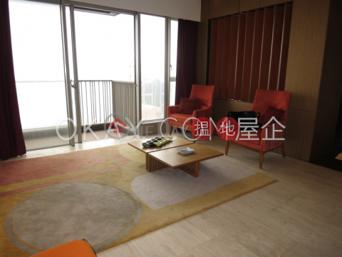 Elegant 2 bed on high floor with sea views & balcony | Rental | Island Crest Tower 1 縉城峰1座 _0
