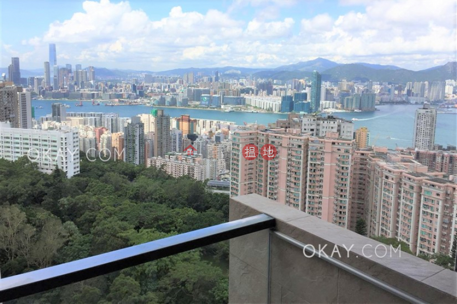 Efficient 3 bed on high floor with sea views & balcony | Rental | Braemar Hill Mansions 賽西湖大廈 Rental Listings