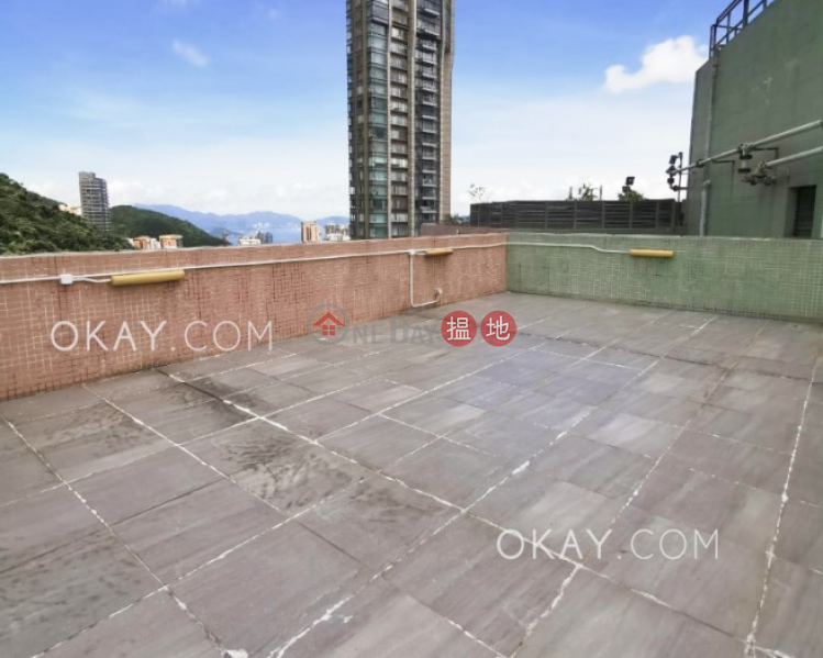 Unique 3 bedroom on high floor with rooftop & parking | Rental 56A Conduit Road | Western District | Hong Kong, Rental | HK$ 46,000/ month