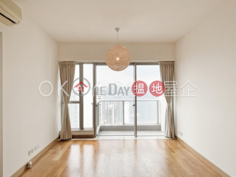Nicely kept 3 bed on high floor with harbour views | Rental | Island Crest Tower 1 縉城峰1座 _0