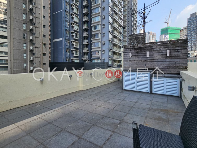 Rare 1 bedroom on high floor with rooftop & balcony | Rental | 33-35 Bridges Street | Central District | Hong Kong, Rental, HK$ 36,000/ month