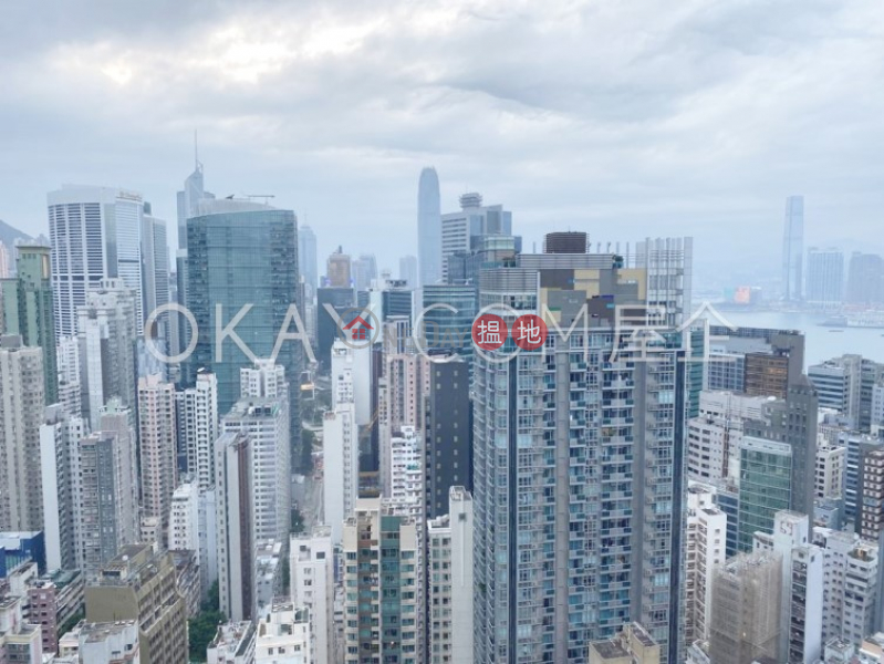 Property Search Hong Kong | OneDay | Residential Rental Listings | Exquisite 2 bed on high floor with balcony & parking | Rental