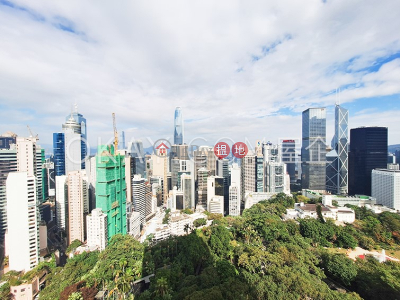 Rare 3 bedroom on high floor with balcony & parking | Rental | The Albany 雅賓利大廈 Rental Listings