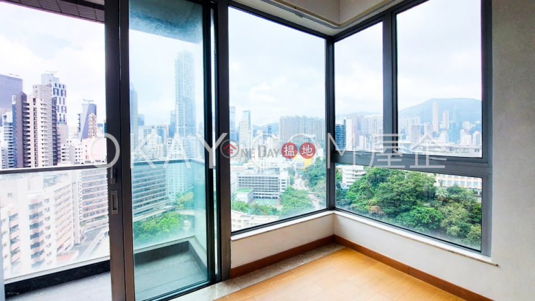 Nicely kept 3 bedroom with balcony | For Sale 1 Wan Chai Road | Wan Chai District Hong Kong, Sales HK$ 21M