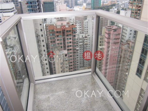 Unique 1 bedroom on high floor with balcony & parking | For Sale | The Avenue Tower 2 囍匯 2座 _0