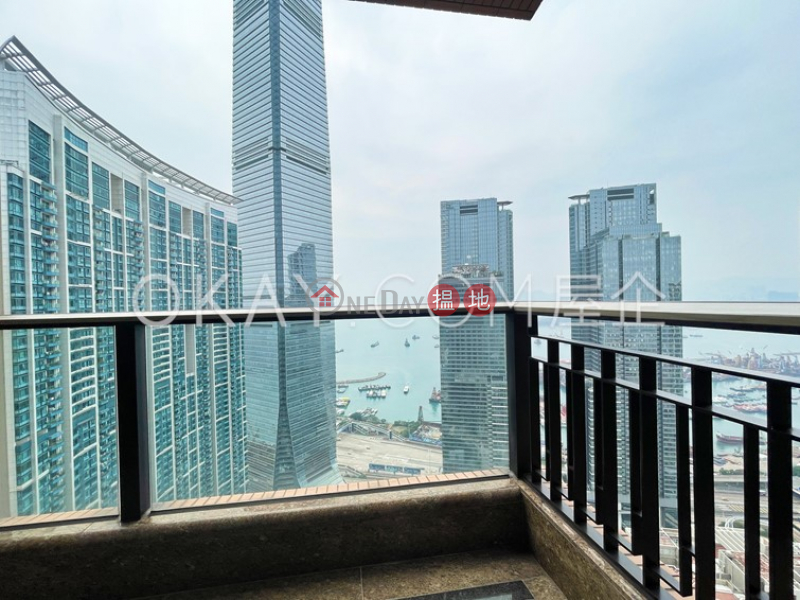 Property Search Hong Kong | OneDay | Residential Rental Listings | Stylish 3 bed on high floor with sea views & balcony | Rental