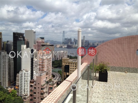 Charming penthouse with rooftop & parking | Rental|1 Tai Hang Road(1 Tai Hang Road)Rental Listings (OKAY-R61629)_0