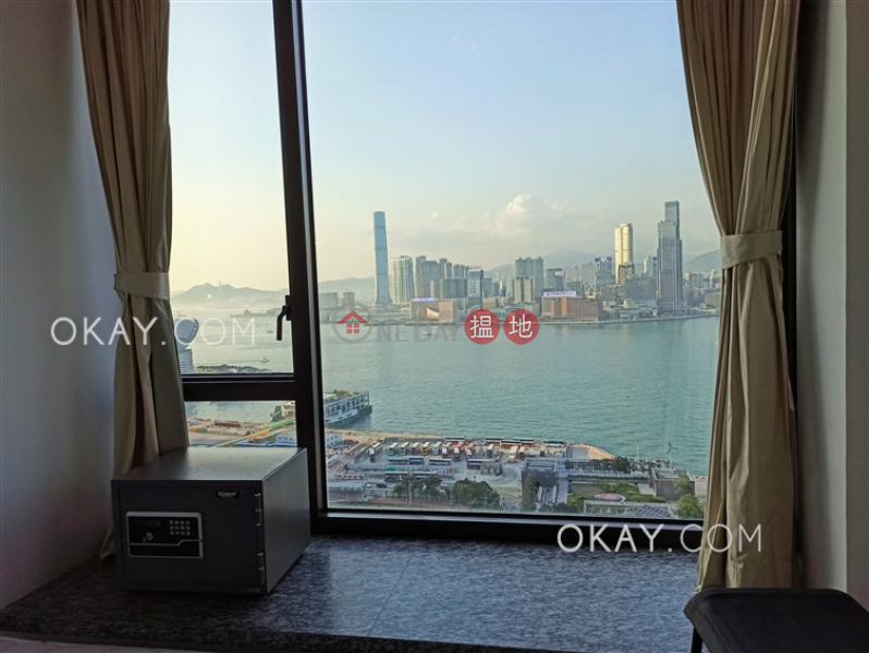 Gorgeous 1 bed on high floor with sea views & balcony | Rental | The Gloucester 尚匯 Rental Listings