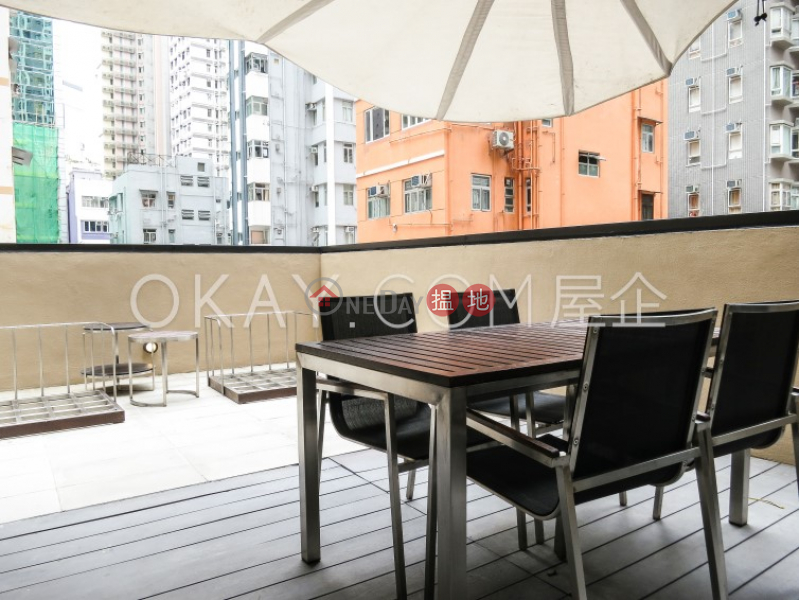 Tasteful 1 bedroom with terrace | Rental, 15 St Francis Street 聖佛蘭士街15號 Rental Listings | Wan Chai District (OKAY-R286079)