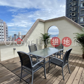 Charming 1 bed on high floor with sea views & rooftop | Rental | Grandview Garden 雍翠臺 _0