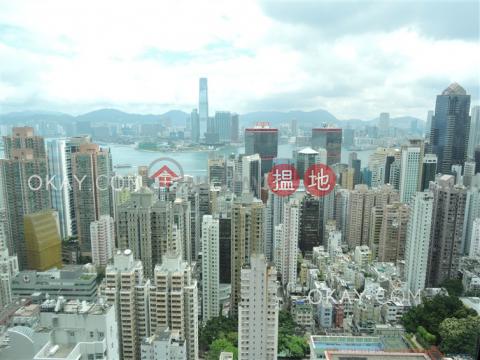 Lovely 3 bedroom on high floor with harbour views | Rental | 80 Robinson Road 羅便臣道80號 _0