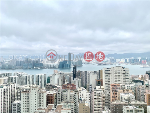 Nicely kept 3 bed on high floor with harbour views | Rental | Block A Coral Court 珊瑚閣A座 _0