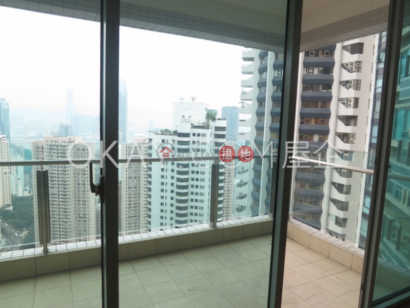 Stylish 3 bedroom with balcony & parking | Rental 3A Tregunter Path | Central District Hong Kong | Rental HK$ 94,000/ month