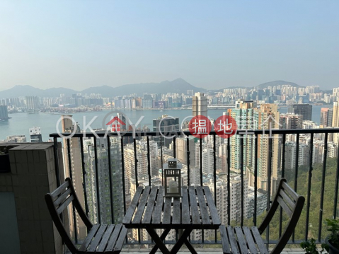 Efficient 3 bed on high floor with sea views & balcony | Rental | Summit Court 雲峰大廈 _0