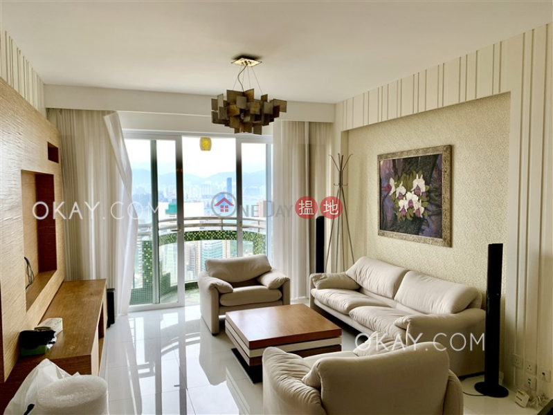 Tasteful 3 bed on high floor with sea views & balcony | Rental | Beverly Hill 比華利山 Rental Listings