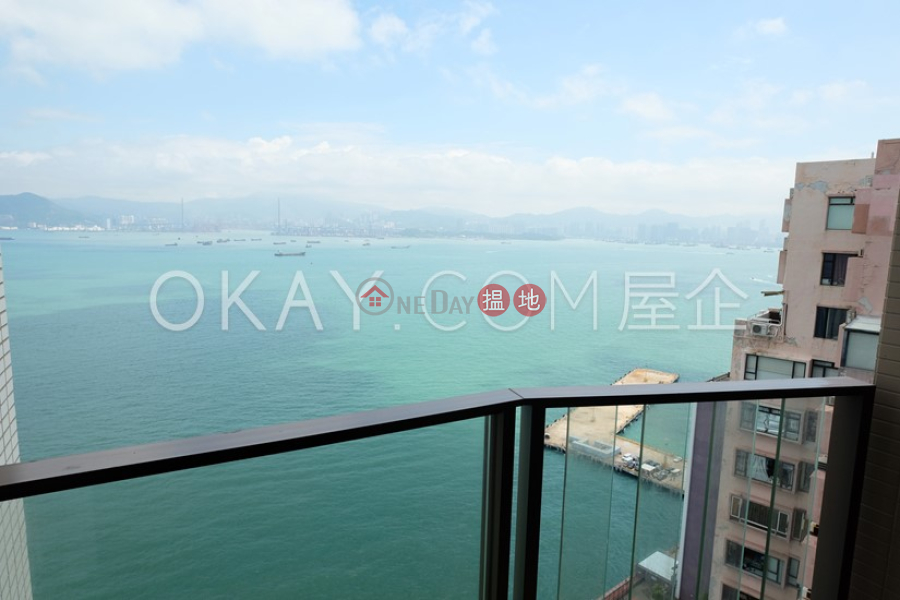 Property Search Hong Kong | OneDay | Residential, Rental Listings | Unique 2 bedroom on high floor with sea views & balcony | Rental