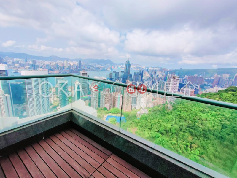 Stylish 5 bed on high floor with sea views & rooftop | Rental | 13 Bowen Road | Eastern District Hong Kong, Rental HK$ 280,000/ month