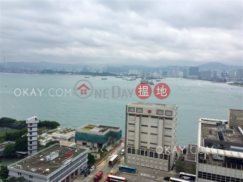 Intimate 2 bed on high floor with sea views & balcony | Rental | Talon Tower 達隆名居 _0
