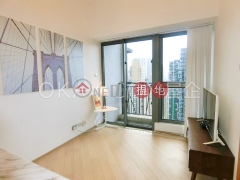 Charming 1 bed on high floor with sea views & balcony | For Sale | The Met. Sublime 薈臻 _0
