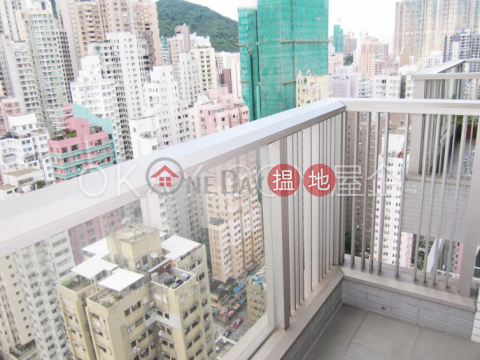 Rare 2 bedroom on high floor with balcony | Rental | Island Crest Tower 1 縉城峰1座 _0