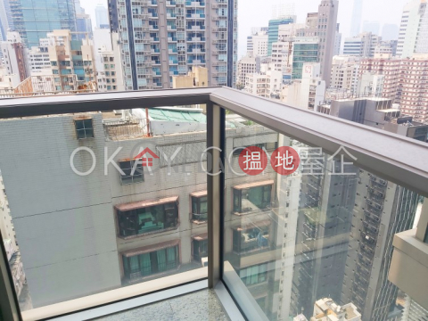 Charming 1 bedroom on high floor with balcony | For Sale | The Avenue Tower 2 囍匯 2座 _0