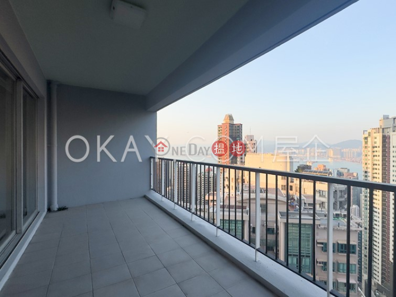 Property Search Hong Kong | OneDay | Residential, Rental Listings | Beautiful 3 bed on high floor with balcony & parking | Rental