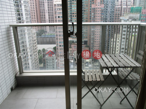 Gorgeous 2 bedroom on high floor with balcony | For Sale | Island Crest Tower 1 縉城峰1座 _0