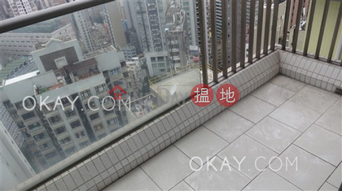 Lovely 1 bedroom on high floor with balcony | For Sale | One Pacific Heights 盈峰一號 _0