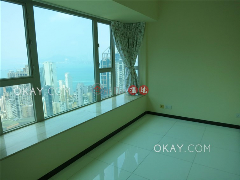 HK$ 65,000/ month | Centre Place | Western District Lovely 3 bed on high floor with harbour views & balcony | Rental