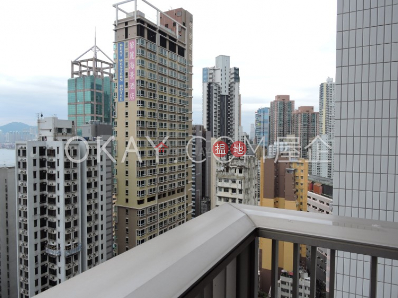 Lovely 2 bedroom on high floor with balcony | For Sale | Island Crest Tower 2 縉城峰2座 Sales Listings