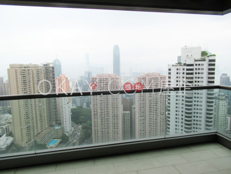 Exquisite 3 bedroom with balcony & parking | Rental | Branksome Grande 蘭心閣 Rental Listings