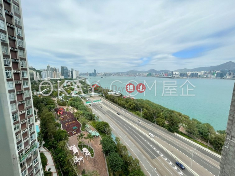 HK$ 49,000/ month | (T-43) Primrose Mansion Harbour View Gardens (East) Taikoo Shing | Eastern District, Tasteful 3 bed on high floor with sea views & balcony | Rental