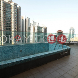 Tasteful high floor with sea views & rooftop | Rental