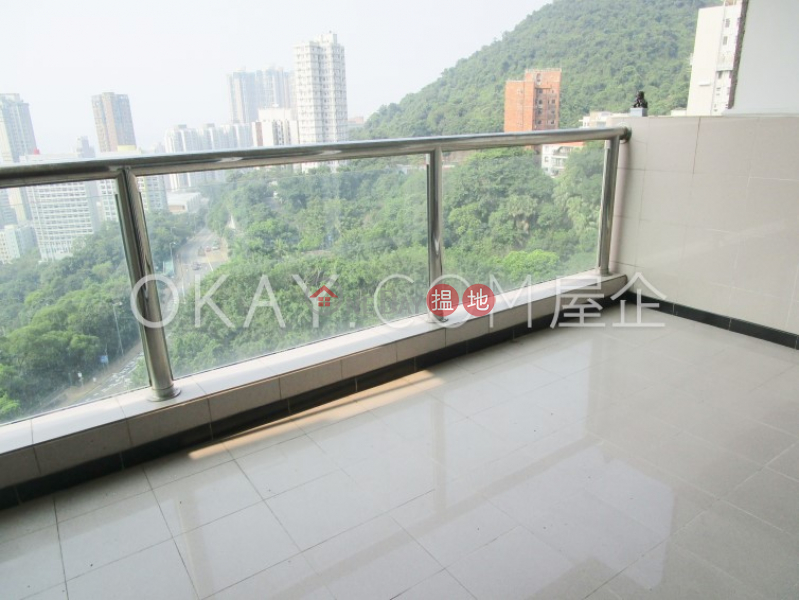 Efficient 3 bedroom with balcony & parking | Rental | POKFULAM COURT, 94Pok Fu Lam Road 碧林閣 Rental Listings