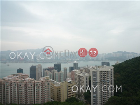 Stylish 3 bed on high floor with sea views & balcony | Rental | Braemar Hill Mansions 賽西湖大廈 _0