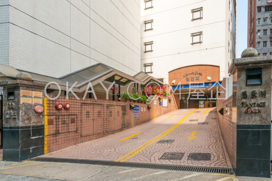 HK$ 38,000/ month | Vantage Park | Western District | Charming 3 bed on high floor with sea views & parking | Rental