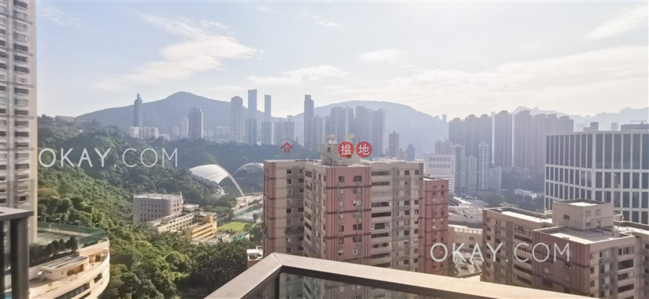 Unique 2 bedroom on high floor with sea views & balcony | Rental 8 Jones Street | Wan Chai District | Hong Kong, Rental HK$ 27,000/ month