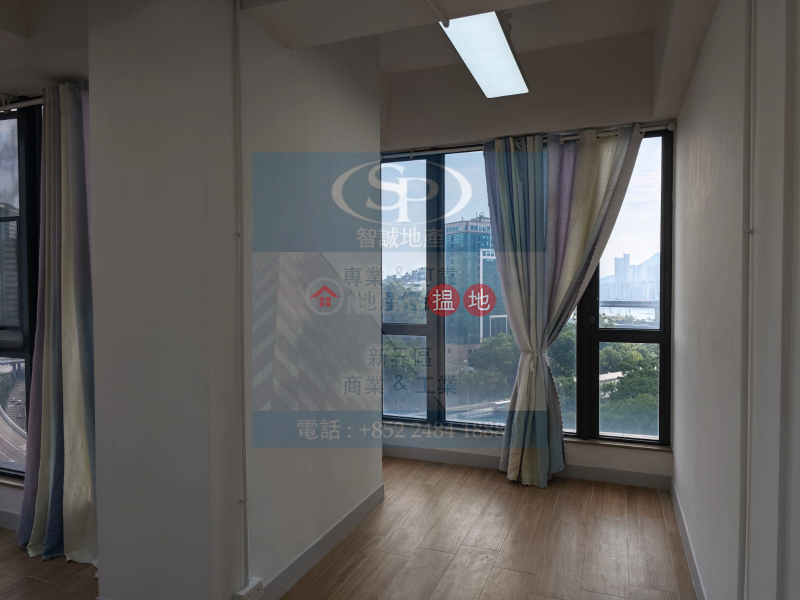 Property Search Hong Kong | OneDay | Industrial Rental Listings Tsuen Wan W212: grand lobby, floor-to-ceiling huge window